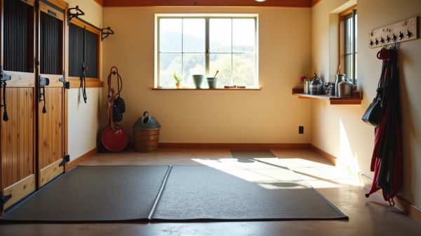 Top 5 choix de tapis caoutchouc pour le confort de vos box chevaux