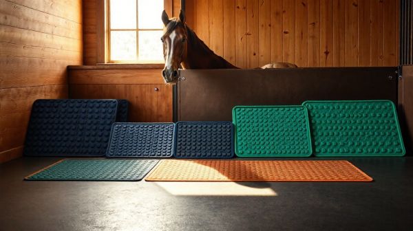 Top 5 choix de tapis caoutchouc pour le confort de vos box chevaux